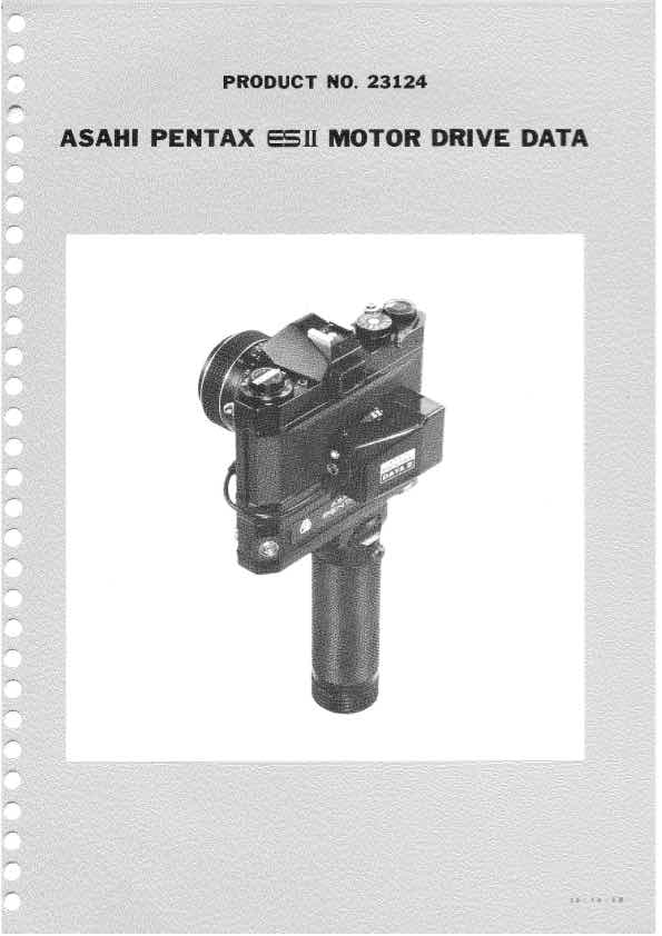 Pentax ES II technical manual preview