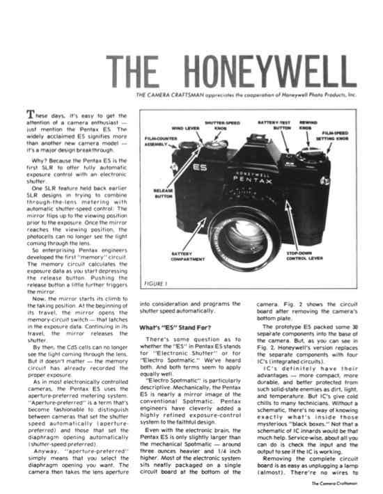 Pentax ES technical manual preview