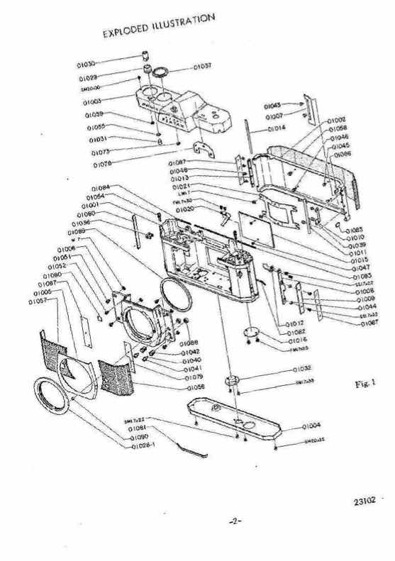 Pentax Spotmatic technical manual preview