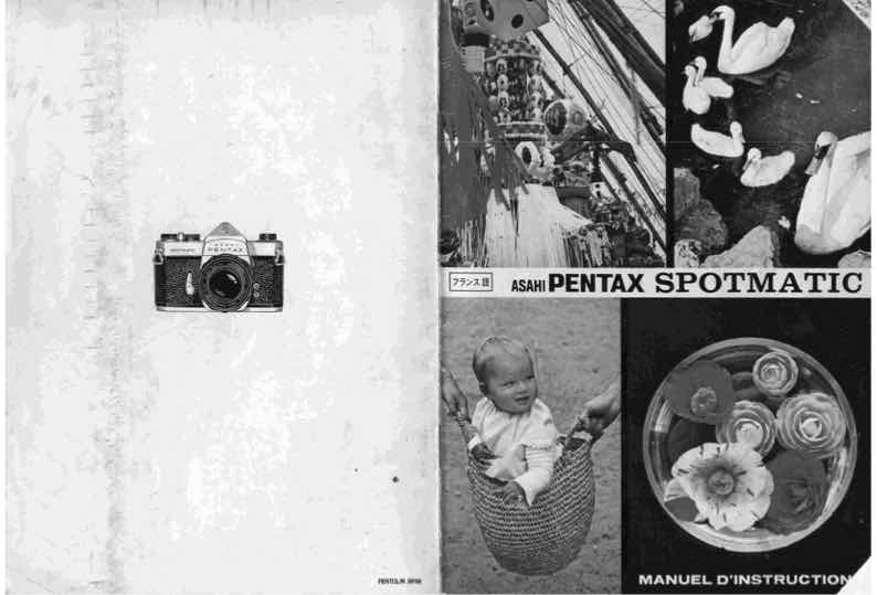 Pentax Spotmatic technical manual preview