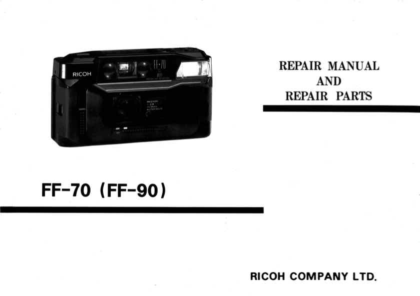 Ricoh FF technical manual preview