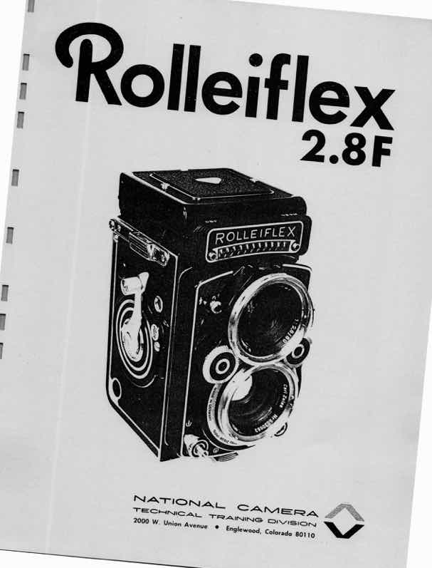 Rollei Rolleiflex 28F technical manual preview