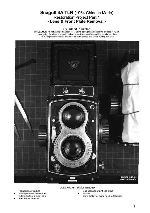 Seagull 4 technical manual preview