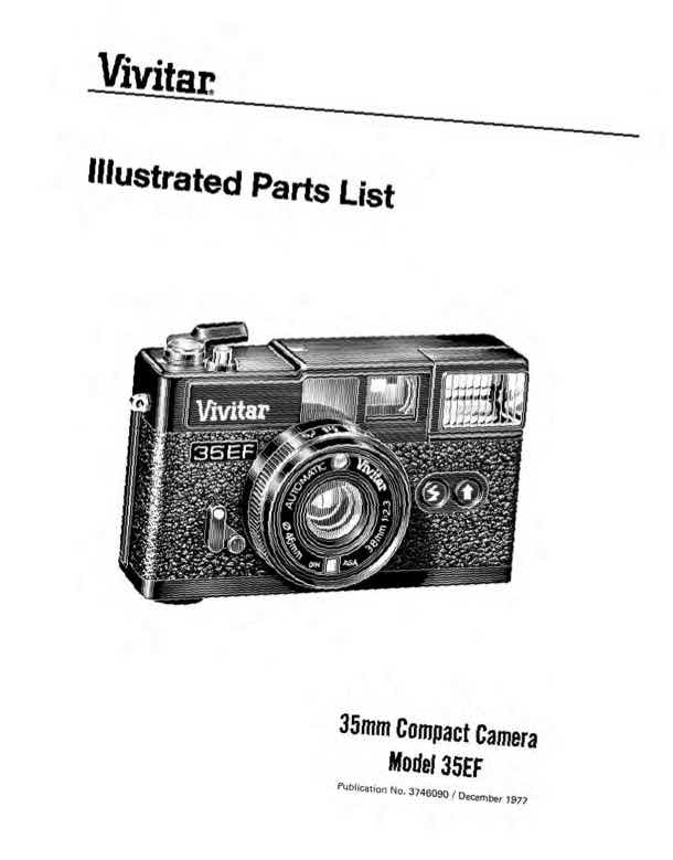 Vivitar 35 technical manual preview