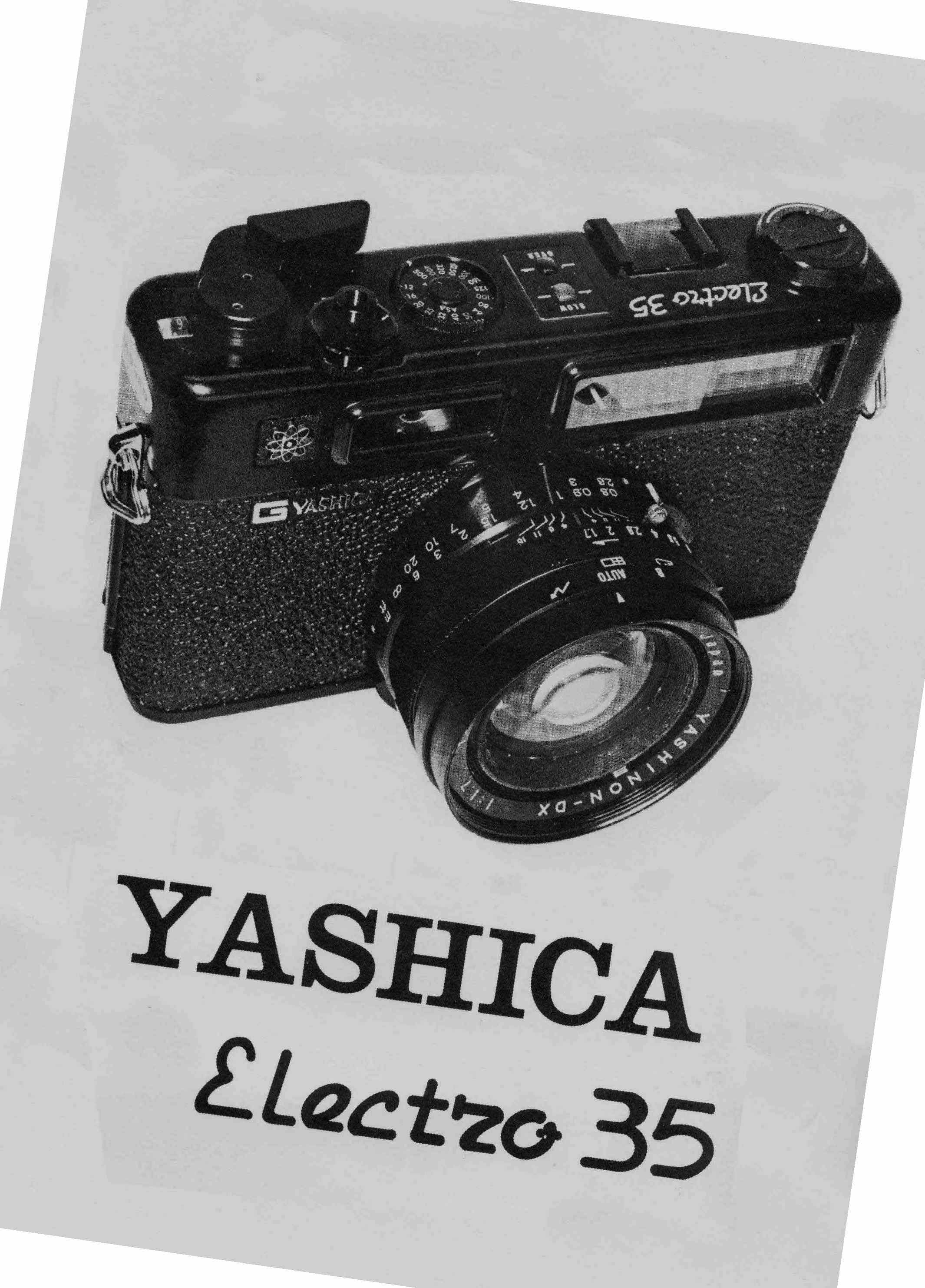 Yashica Electro technical manual preview