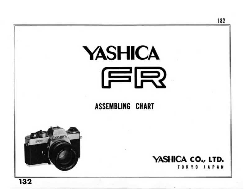 Yashica FR technical manual preview