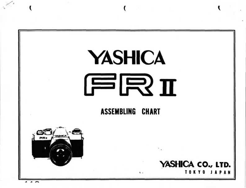 Yashica FR technical manual preview