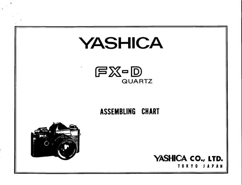 Yashica FX technical manual preview