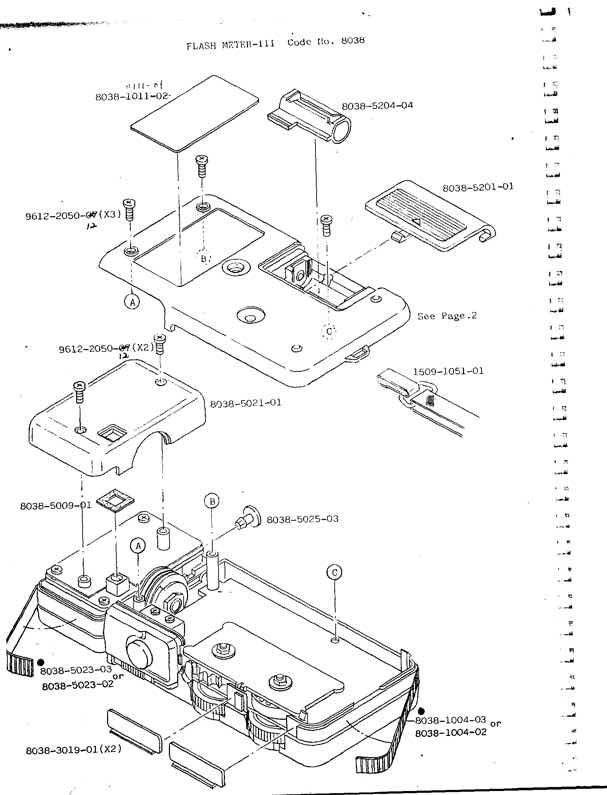 Minolta Flashmeter III technical manual preview