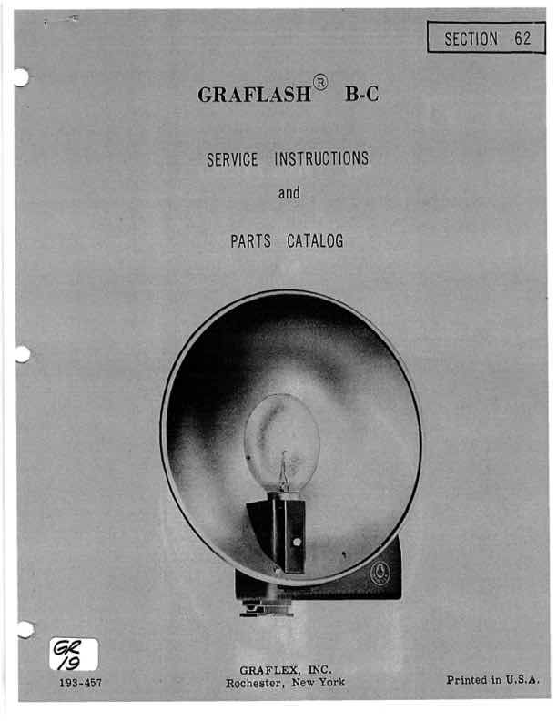 Graflash B-C technical manual preview