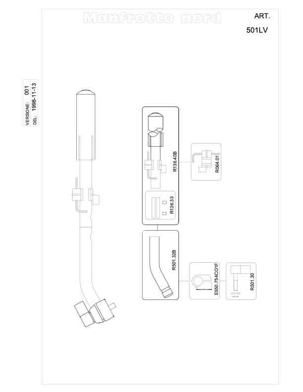 Manfrotto 501 technical manual preview