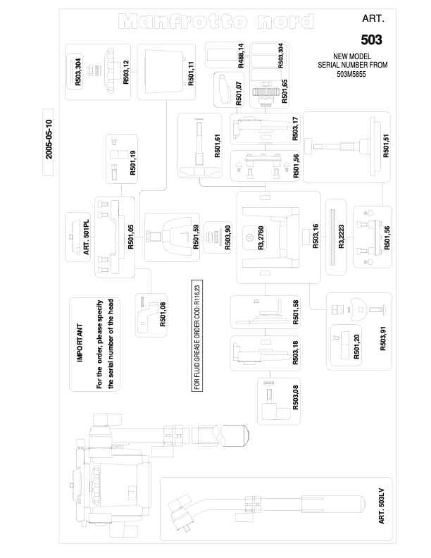 Manfrotto 503 technical manual preview