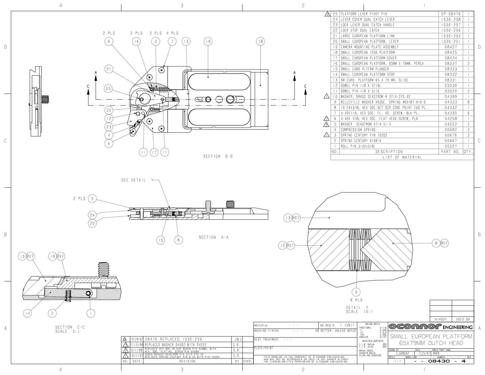 Oconnor 1030 technical manual preview