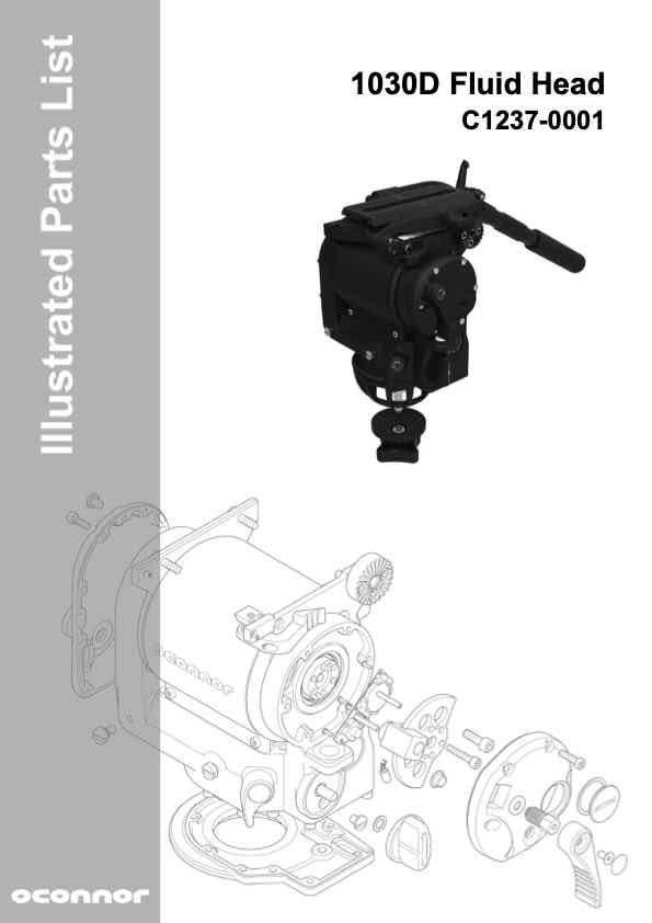 Oconnor 1030 technical manual preview