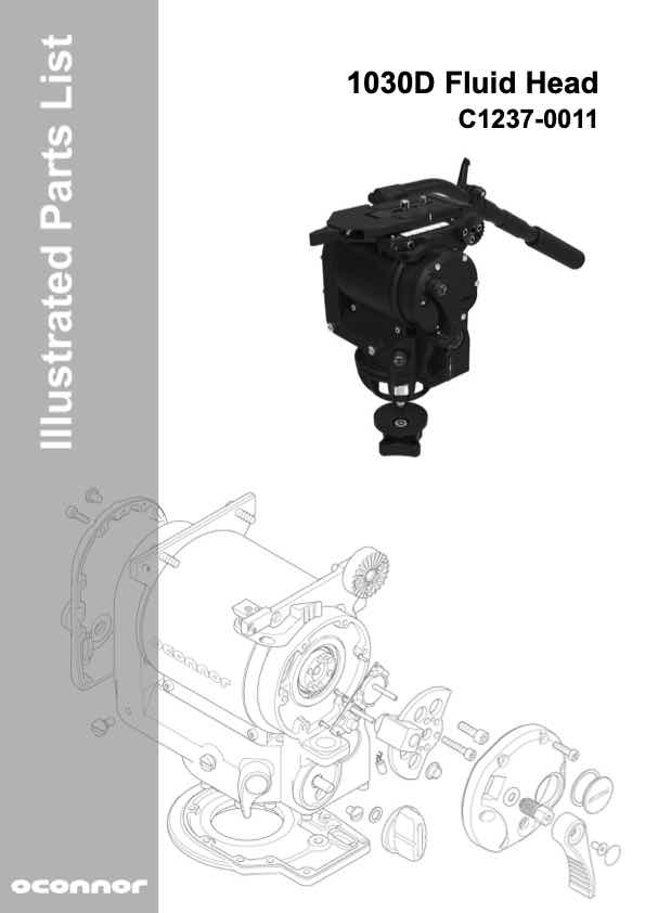 Oconnor 1030D technical manual preview