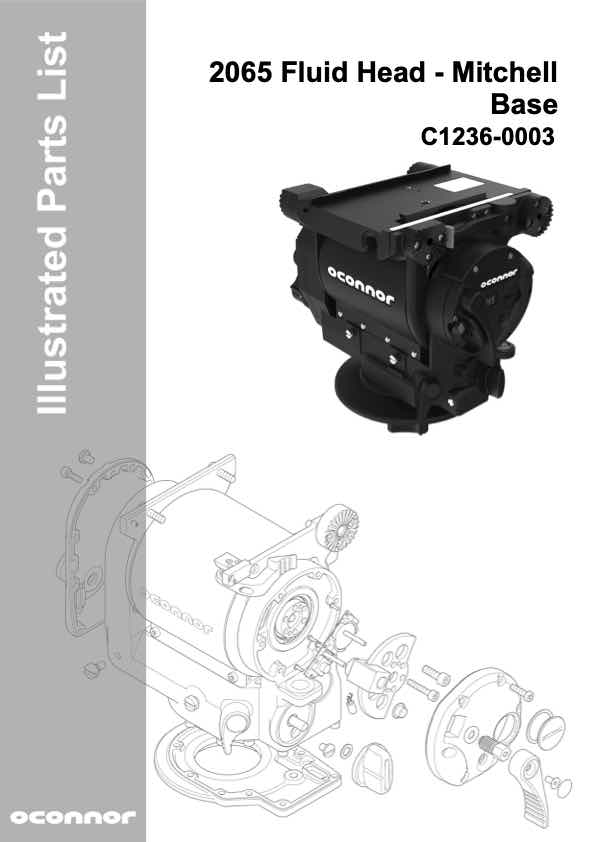 Oconnor 2065 technical manual preview