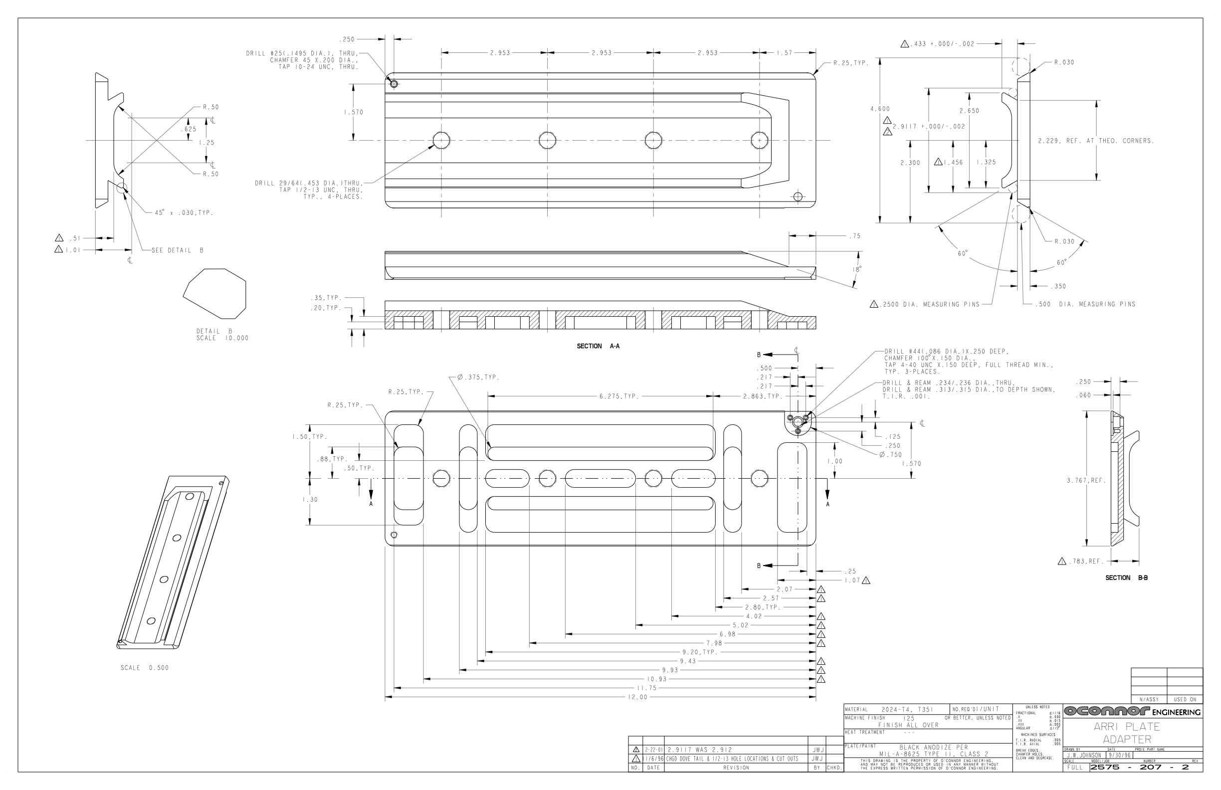 Oconnor 2575 technical manual preview