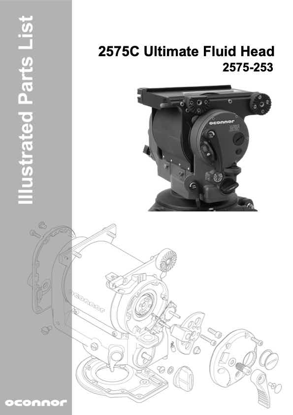 Oconnor 2575 technical manual preview