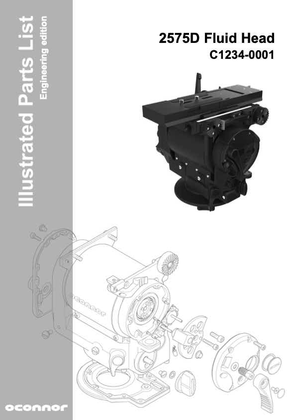 Oconnor 2575 technical manual preview