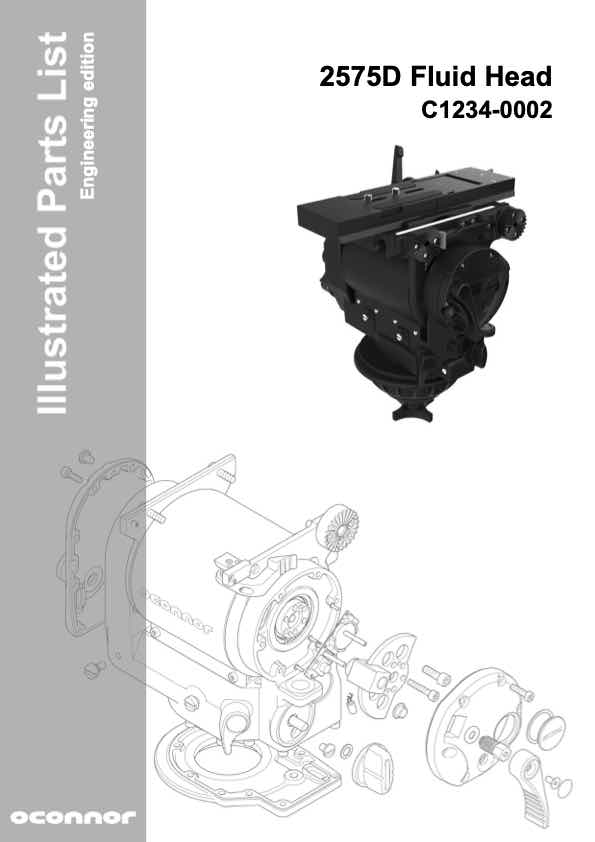 Oconnor 2575 technical manual preview