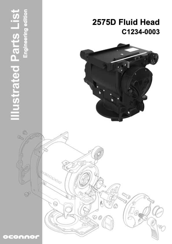 Oconnor 2575 technical manual preview