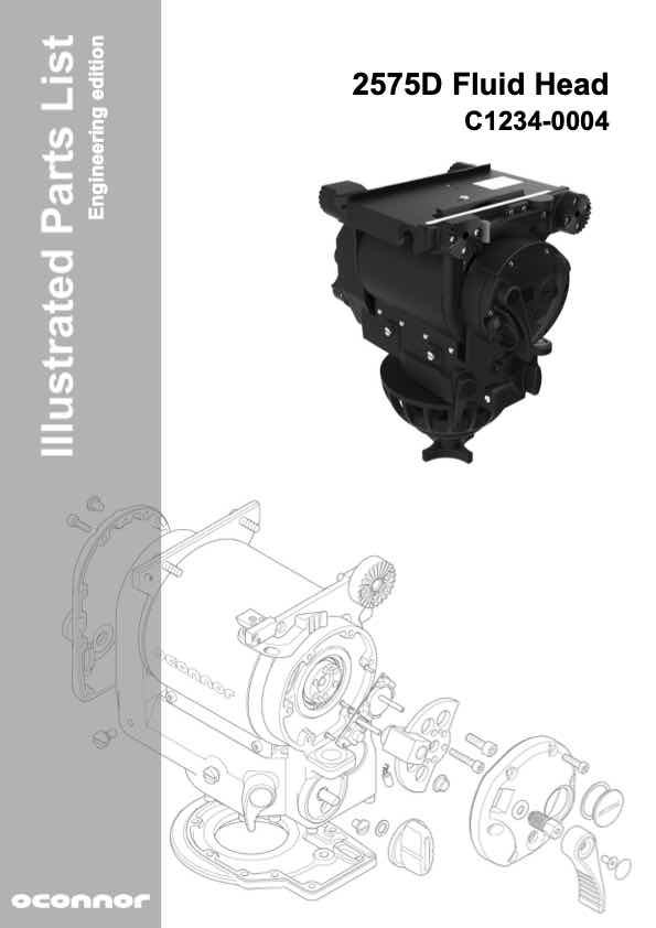 Oconnor 2575 technical manual preview