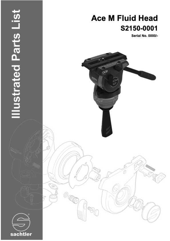 Sachtler ACE M technical manual preview