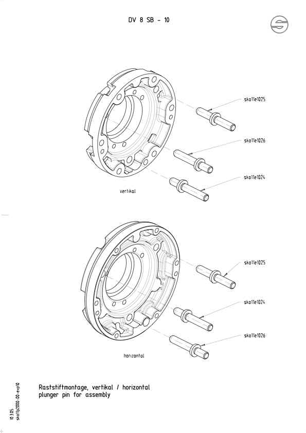 Sachtler DV8 SB technical manual preview