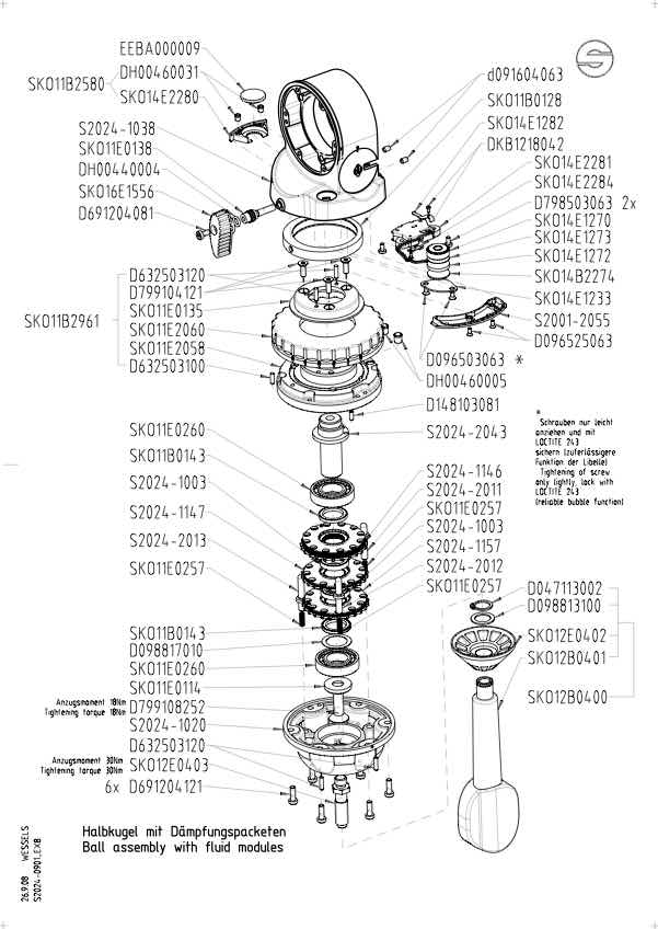 Sachtler FSB8 technical manual preview