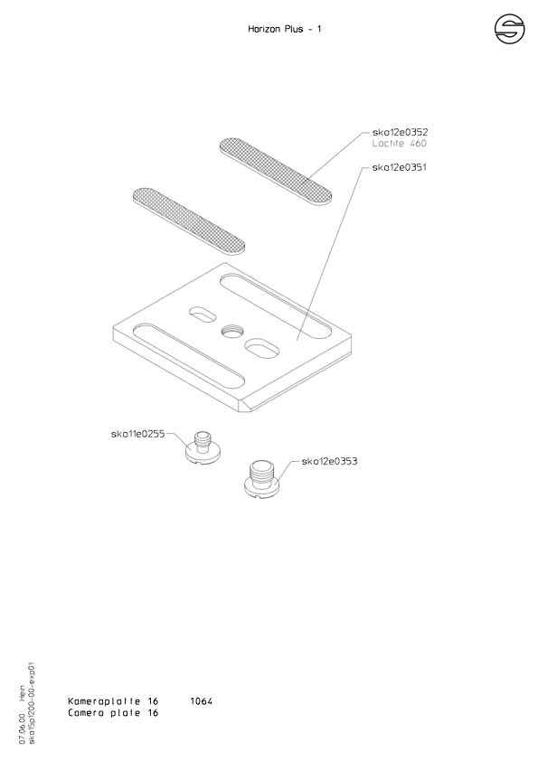 Sachtler Horizon Plus technical manual preview