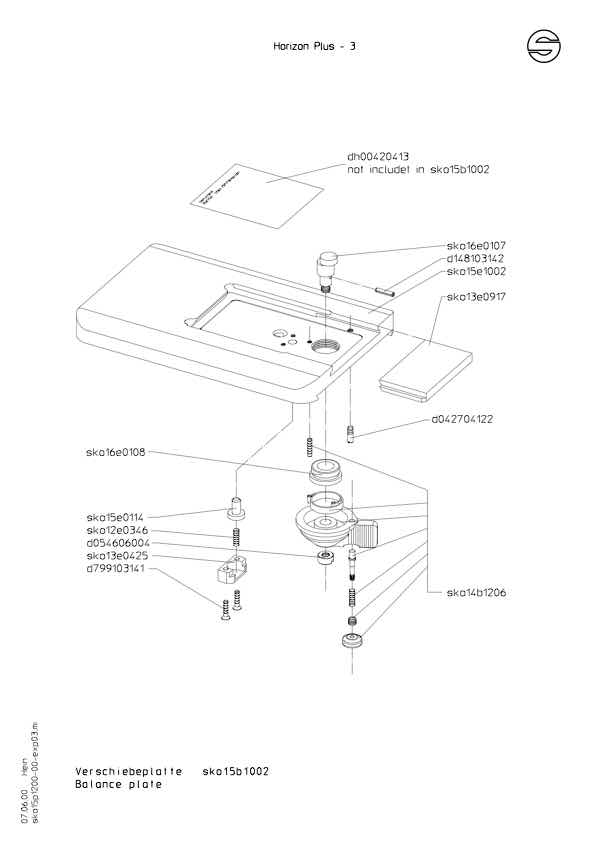 Sachtler Horizon Plus technical manual preview