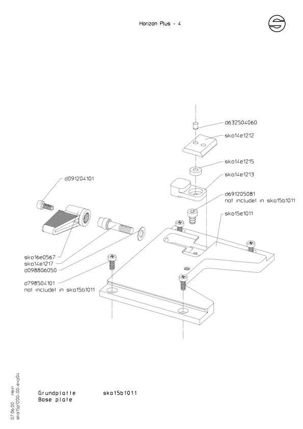 Sachtler Horizon Plus technical manual preview