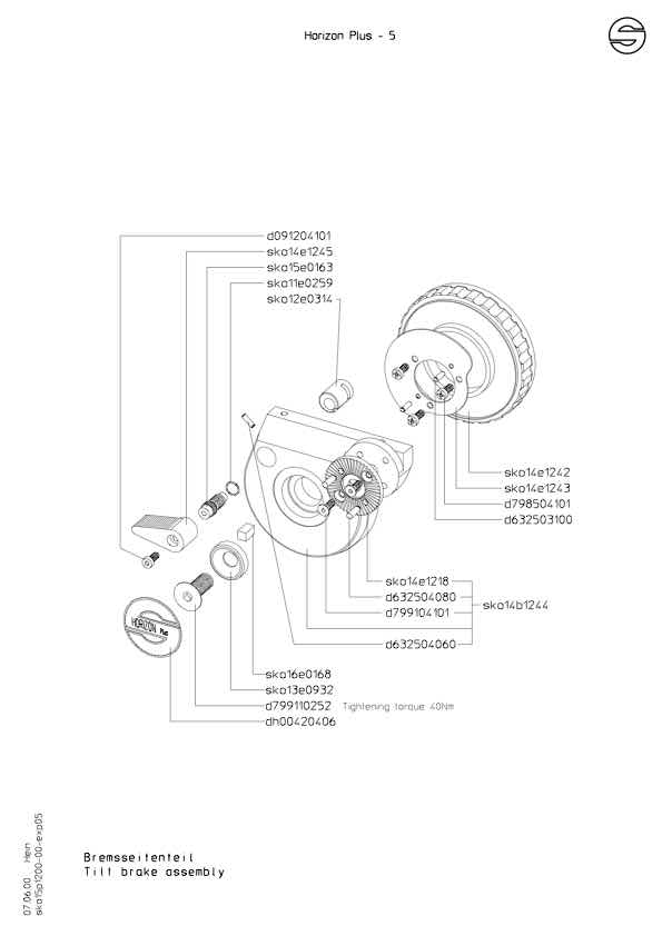 Sachtler Horizon Plus technical manual preview