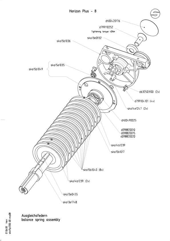 Sachtler Horizon Plus technical manual preview