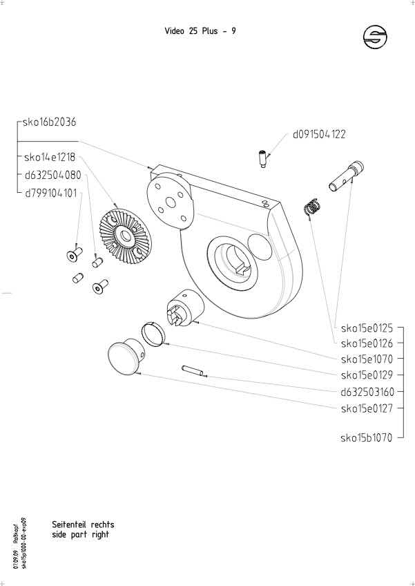 Sachtler Video 25 Plus technical manual preview