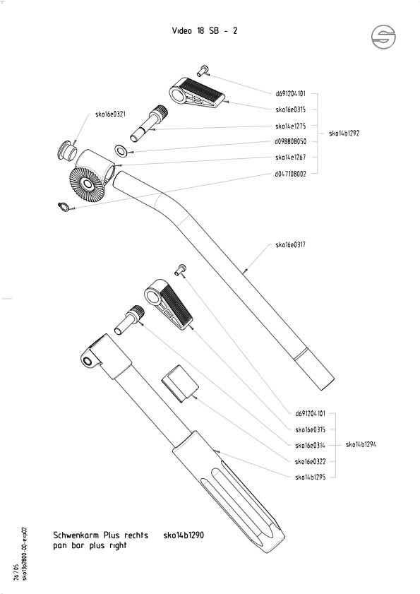 Sachtler Video18S1 technical manual preview