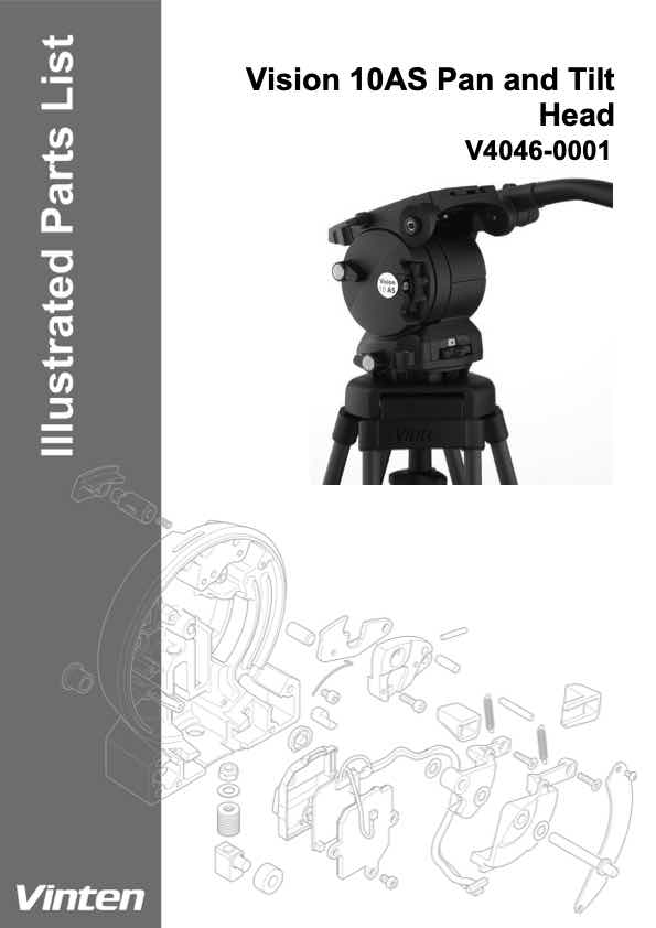 Vinten Vision technical manual preview