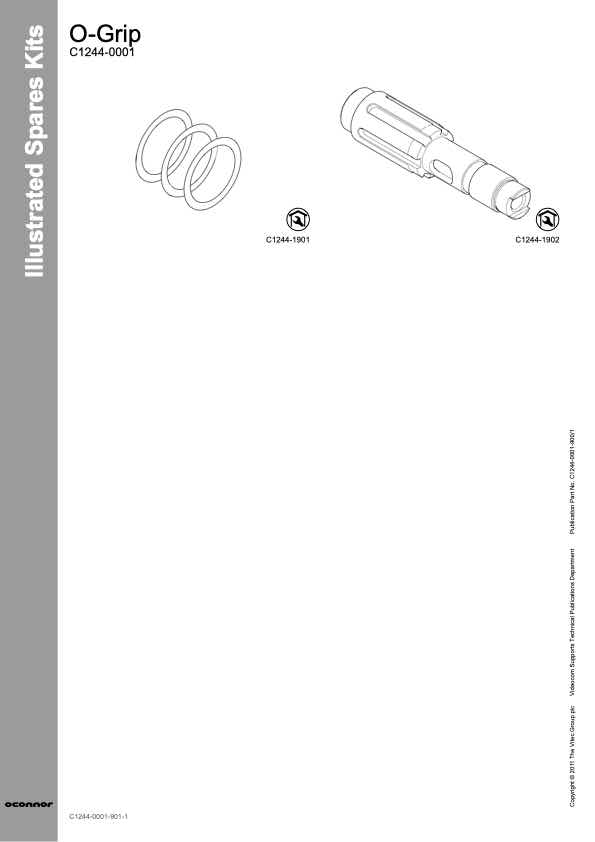 Oconnor 1244 technical manual preview