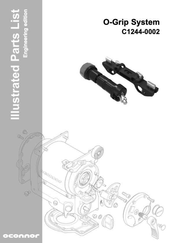 Oconnor 1244 technical manual preview