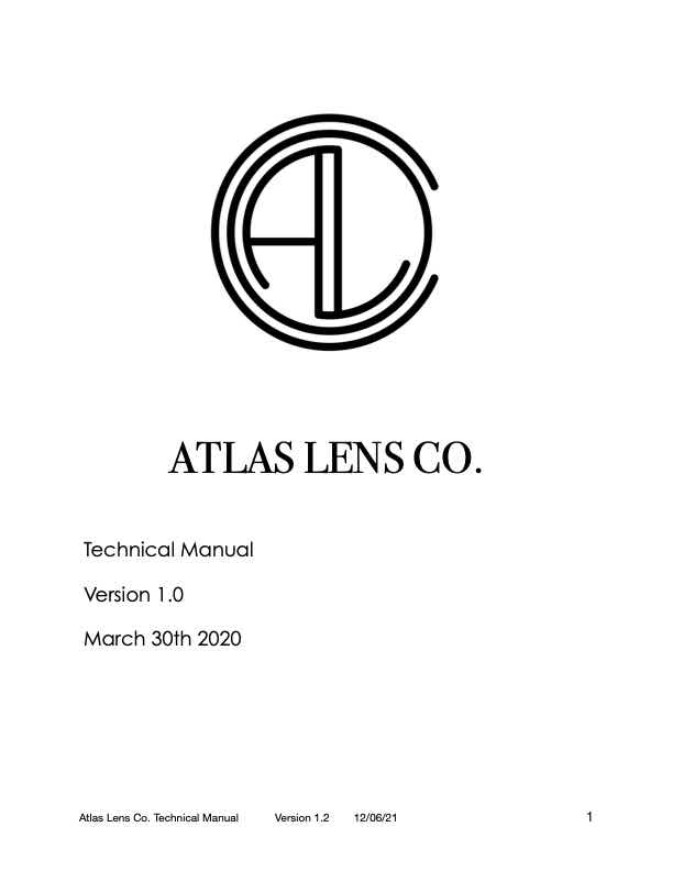 Atlas Orion technical manual preview