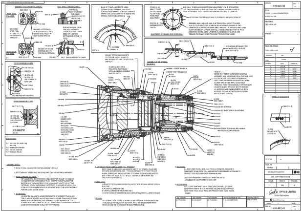 Cooke Cine Lens Zoom Lenses technical manual preview