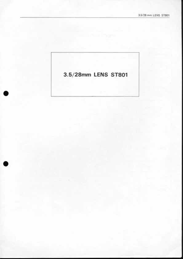 Fujinon 28 technical manual preview