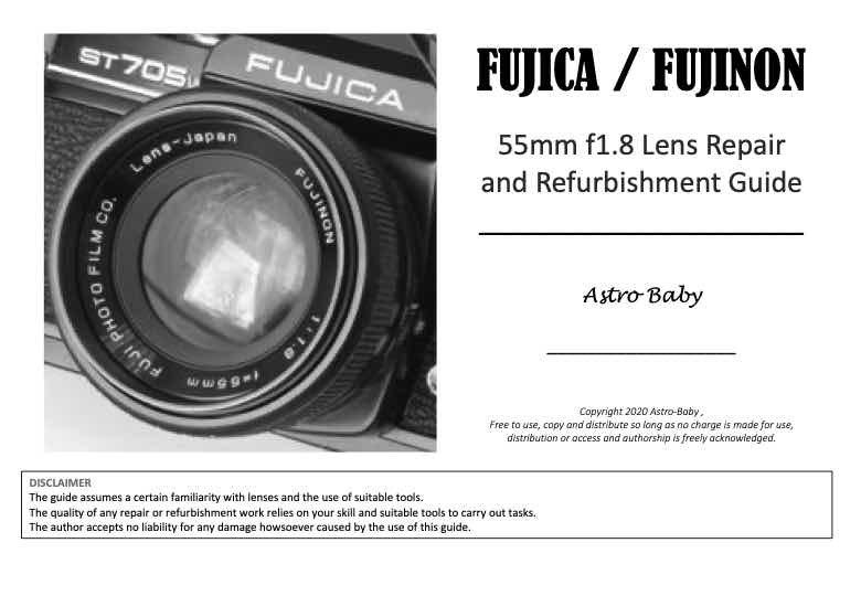 Fujinon 55 technical manual preview