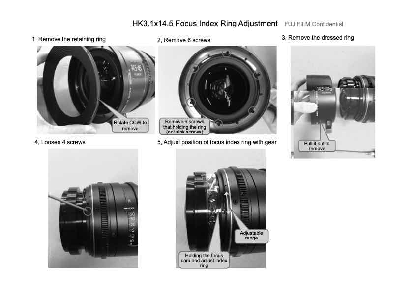 Fujinon HK3_1 - 14_5x45mm technical manual preview