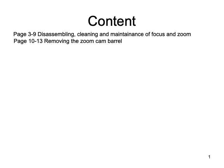 Fujinon XA101x8_9 technical manual preview