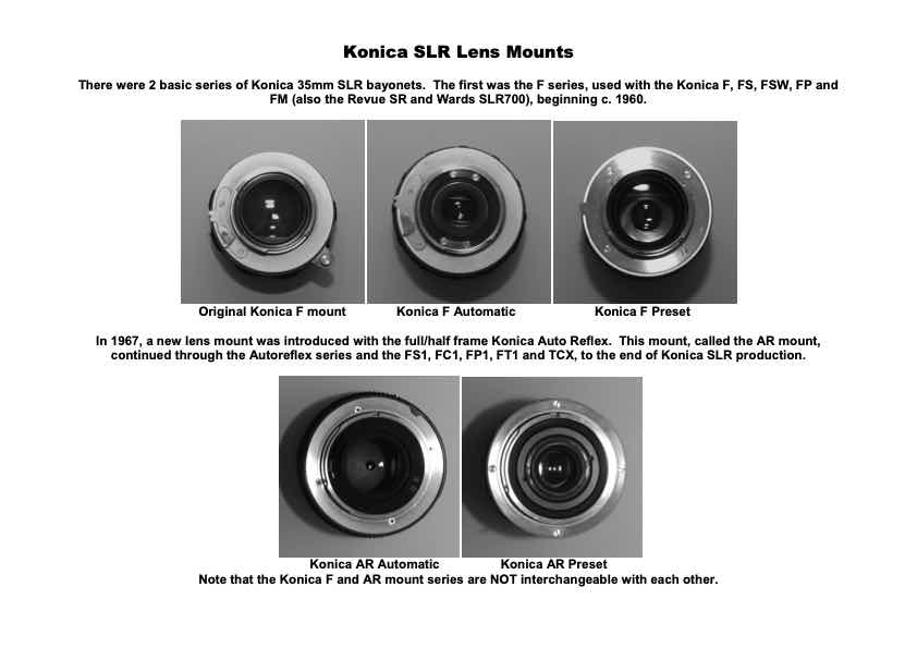 Konica General Docs technical manual preview