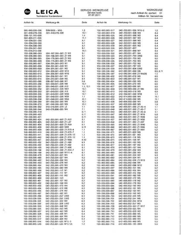 Leica General Docs technical manual preview