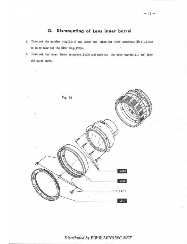Minolta 58 technical manual preview