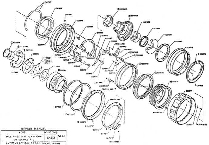 Olympus 35 technical manual preview