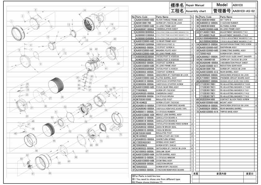 Tamron AF 70-200mm F2_8 Di LD Macro A001 technical manual preview